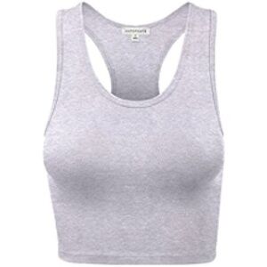 TENANDA Women’s Premium Cotton Tank - Sleeveless Racerback Tank Top